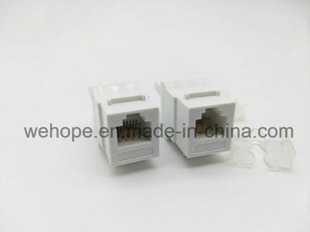 Female Telephone Keystone Modular Jack Cat3