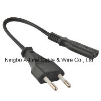 OEM European 2-Pin Power Cord with VDE Certification