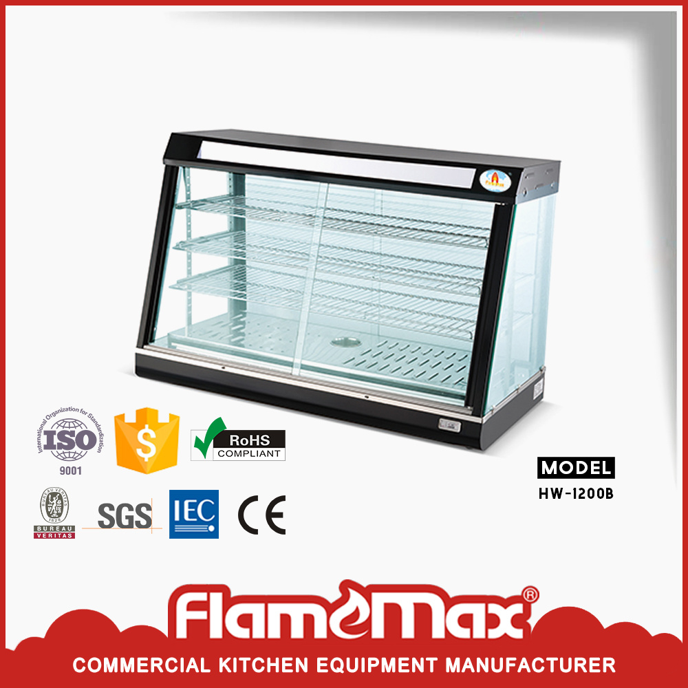 Hw-818 Commercial Food Heating Warmer Display Cabinet