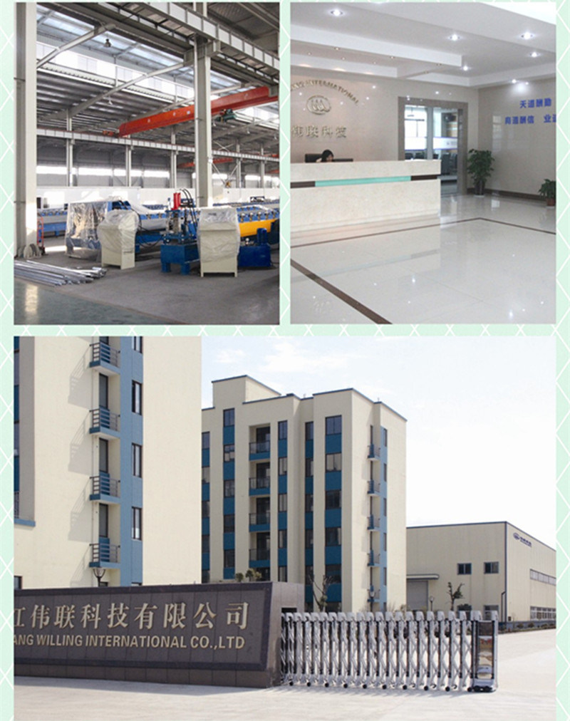 Light Steel Tweezer Shape Panel Dry Wall Roll Forming Machine