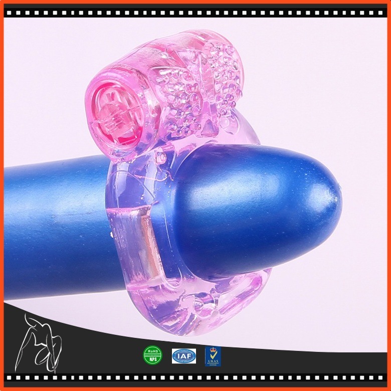 Electric Cock Rings Delay Ejacultion Penis Ring Sex Products Penis Fully Stimulating Dots Ring Soft Silicone Jelly Rings for Men