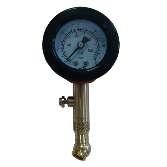 40mm Car Tire Pressure Gauge with Rubber Cover