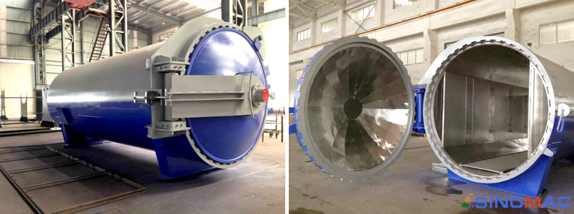 ASME Certified Industrial Laminating Glass Autoclave Machinery