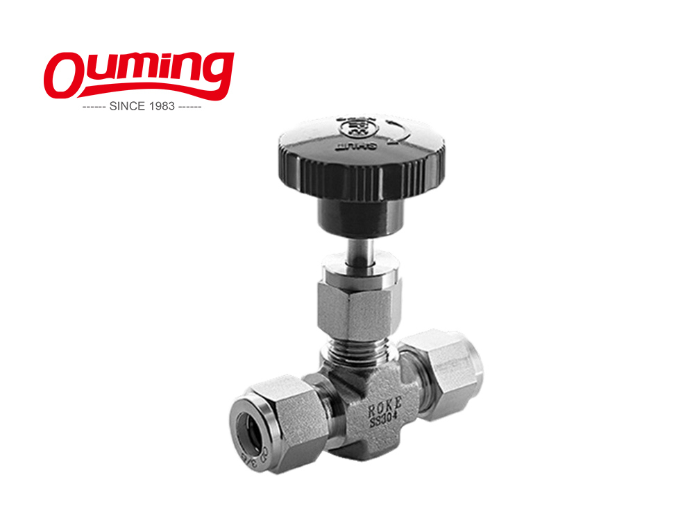 High Pressure Panel Mount Stainless Steel 304 SS316 Gas Needle Valve