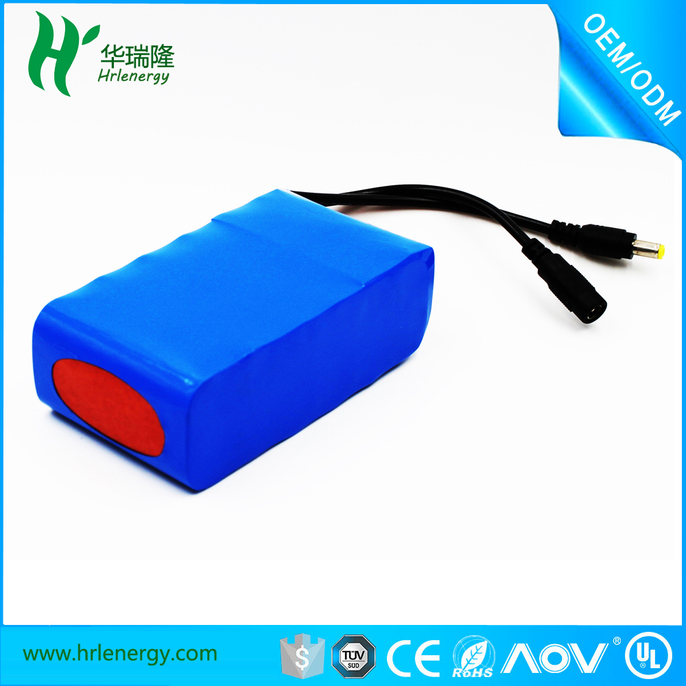 Rechargeable Lithium Ion 12V 1000mAh 18650 Li-ion Batteries Pack for Electric Scooter