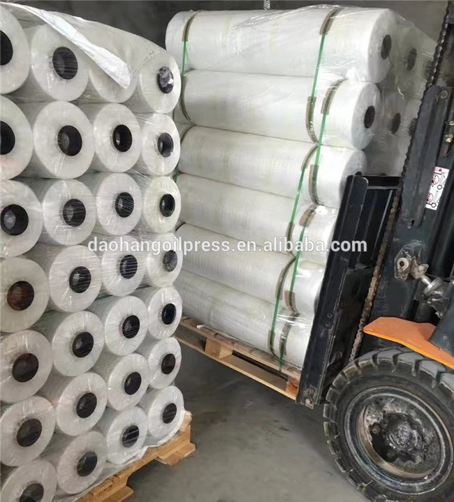 China Best Round White Elastic Biodegradable Hay Bale Net