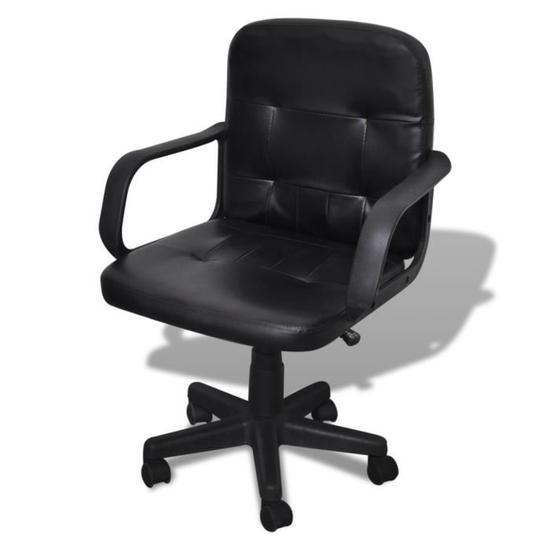 Classic Home Office Computer Desk MID-Back PU Leather Chair (LSA-003)