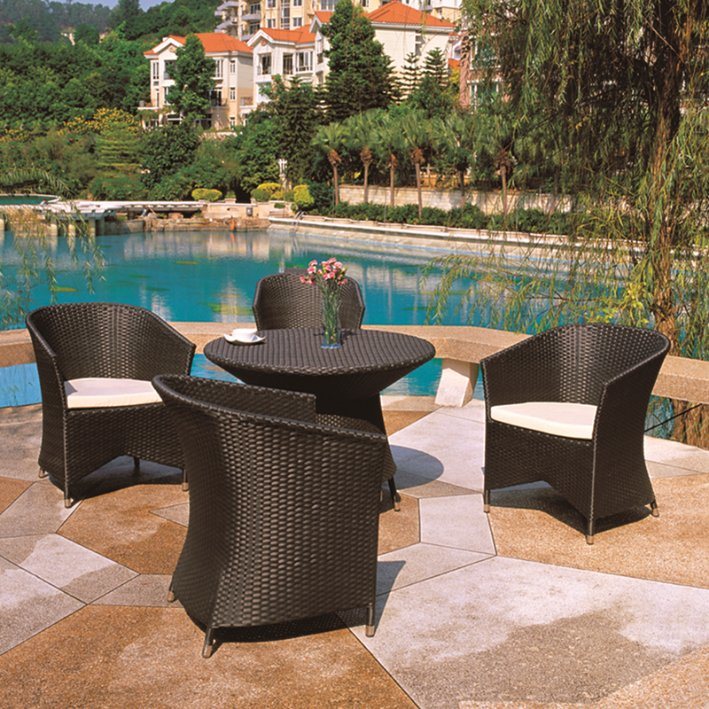 All Weather PE Rattan Rattan Wicker Patio Garden Outdoor Furniture (TG-JW80)