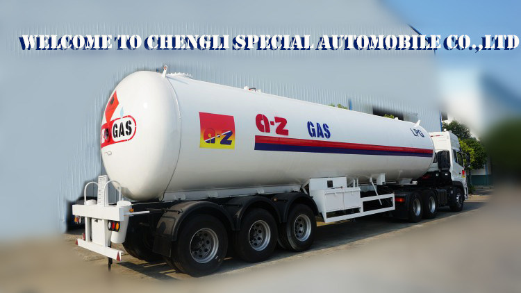 Best Sale Heavy Duty 60m3 China LPG Tanker Semi Trailer