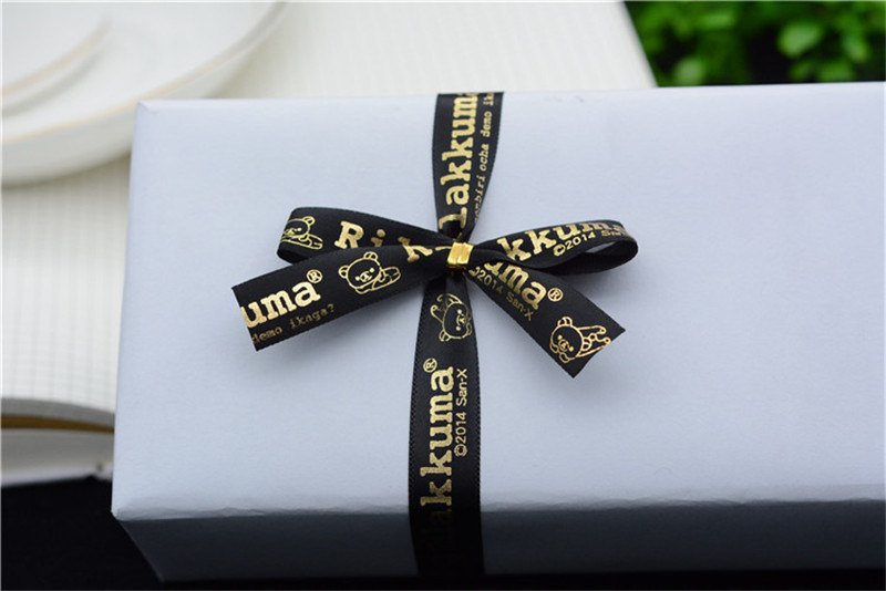 Â  Customized Satin Silk Pre-Tied Ribbon for Christmas Gift