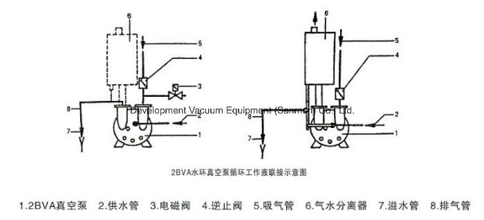 2BV2070 One/Single Stage Liquid Ring Vacuum Pump (price)