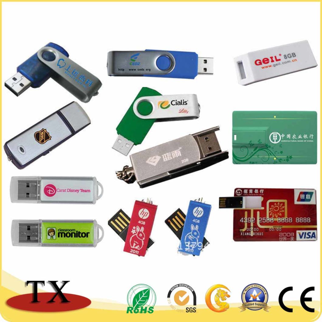 Metal and Plastic USB for USB Flash Drives and USB Stick