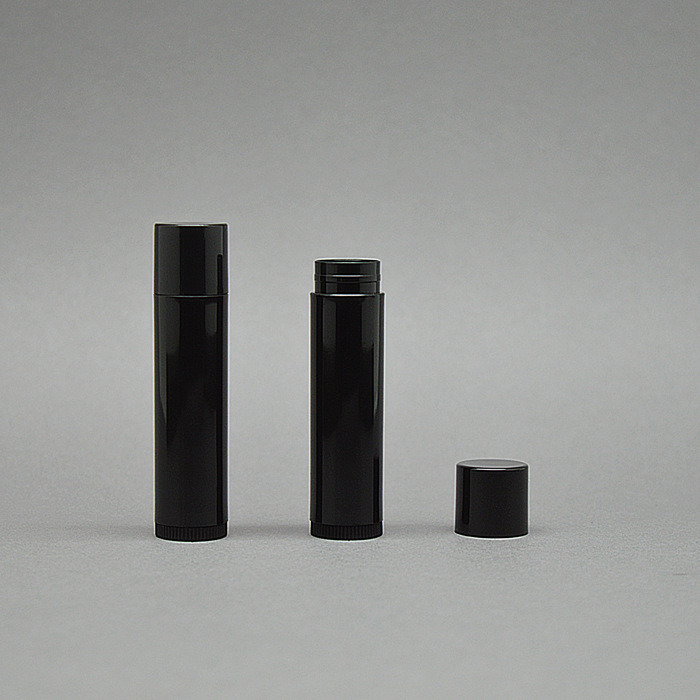 4.2g Black Lip Balm Tube Lipstick