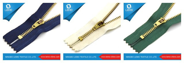 5# Wenzhou 25cm Accessories for Gold Teeth Nylon Zipper