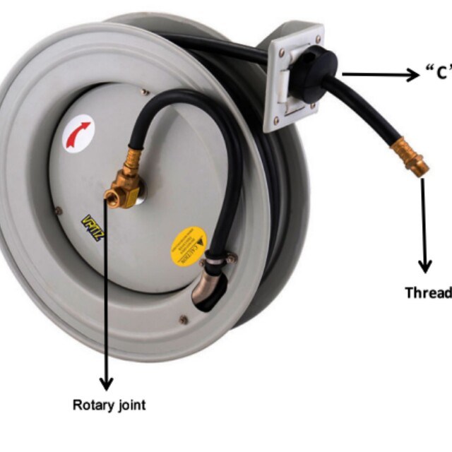 Low Pressure Garden Hose Reel in/out Tube Kit (HA120)