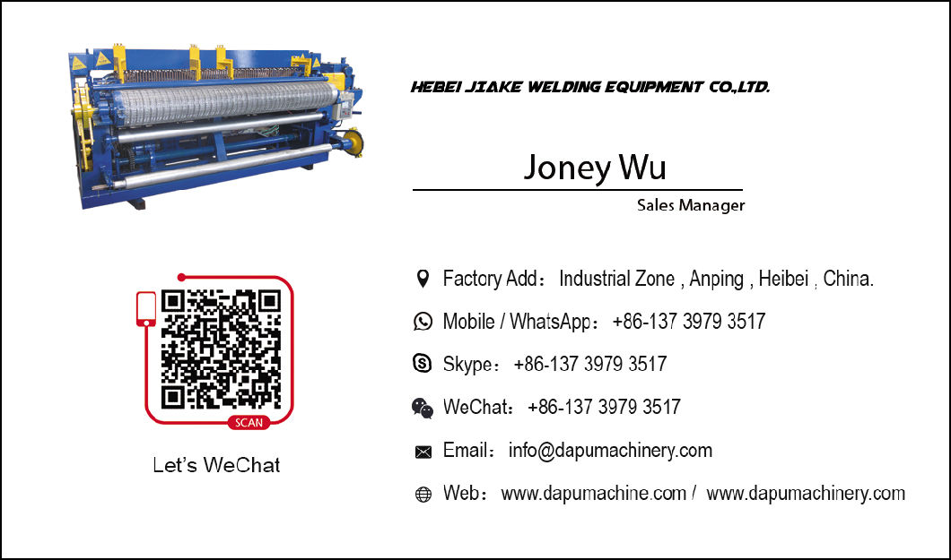 Welded Wire Mesh Rolls Making Machine