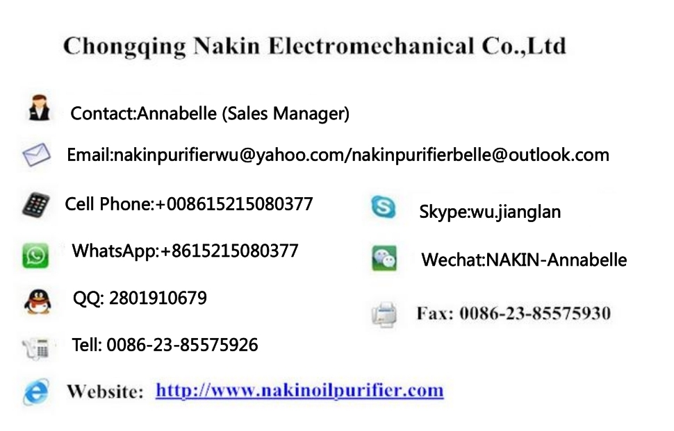 2018 Vacuum Turbine Oil Purifier Equipment (600L/H-18000L/H)