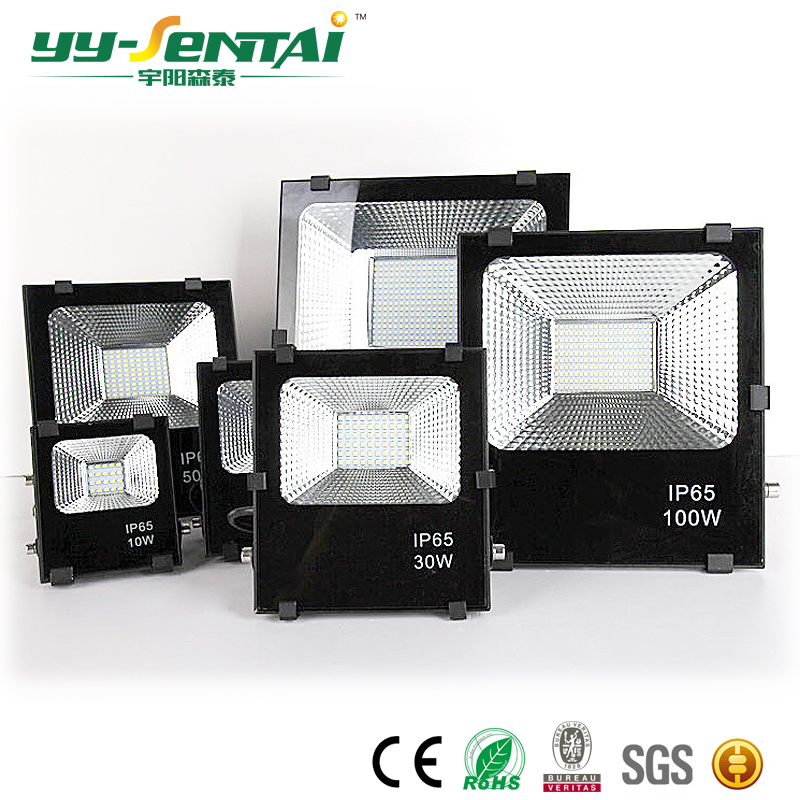 LED Flood Light High Lumen 10W/20W/30W/50W/100W/150W/200W SMD Outdoor Floodlight
