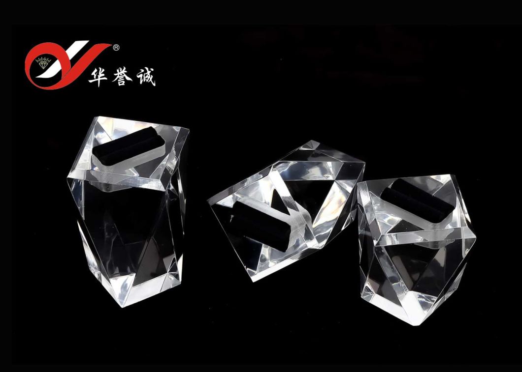 3 PCS Set Irregular Shape Acrylic Ring Display