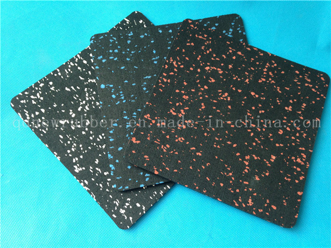 Wholesale 1000mm*1000mm Fire Proof Gym Rubber Floor Mat