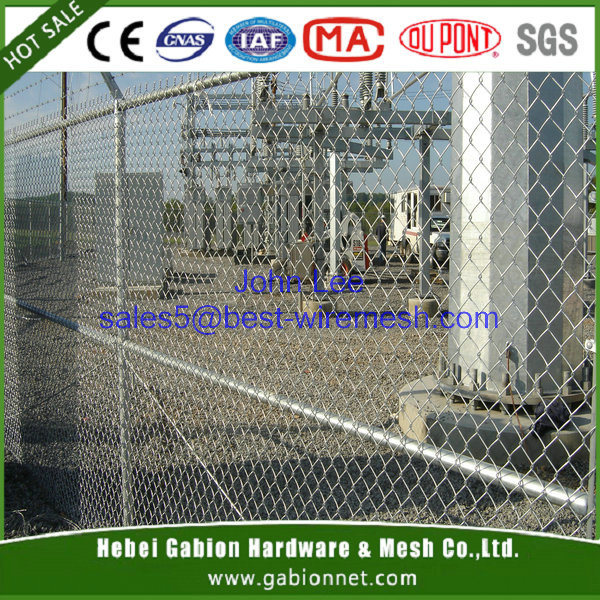 Hot-Dipped PVC Coated Chain Link Fence (W-GHW2)