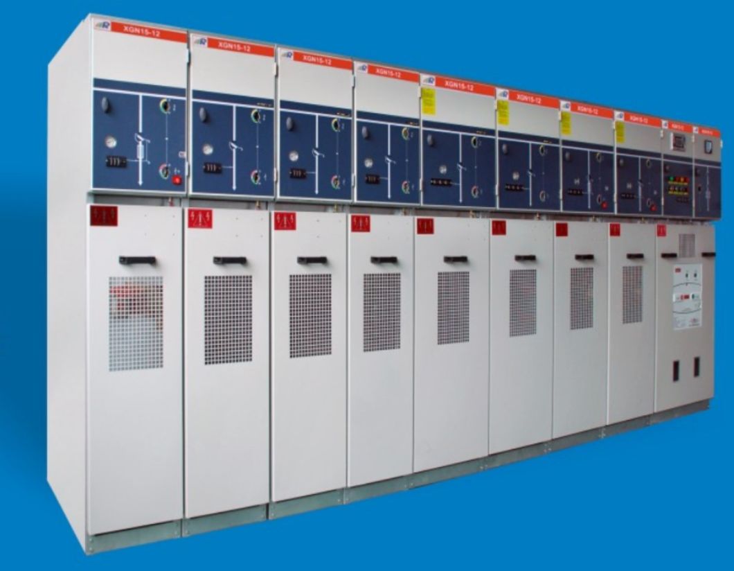 Xgn15-12 High Voltage Air Insulated Metal Clad Ring Main Unit Switchgear