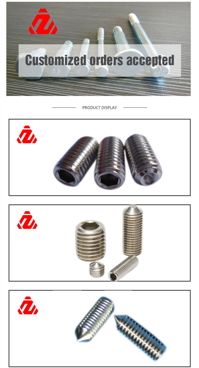Made in China Stainless Steel Set Screw