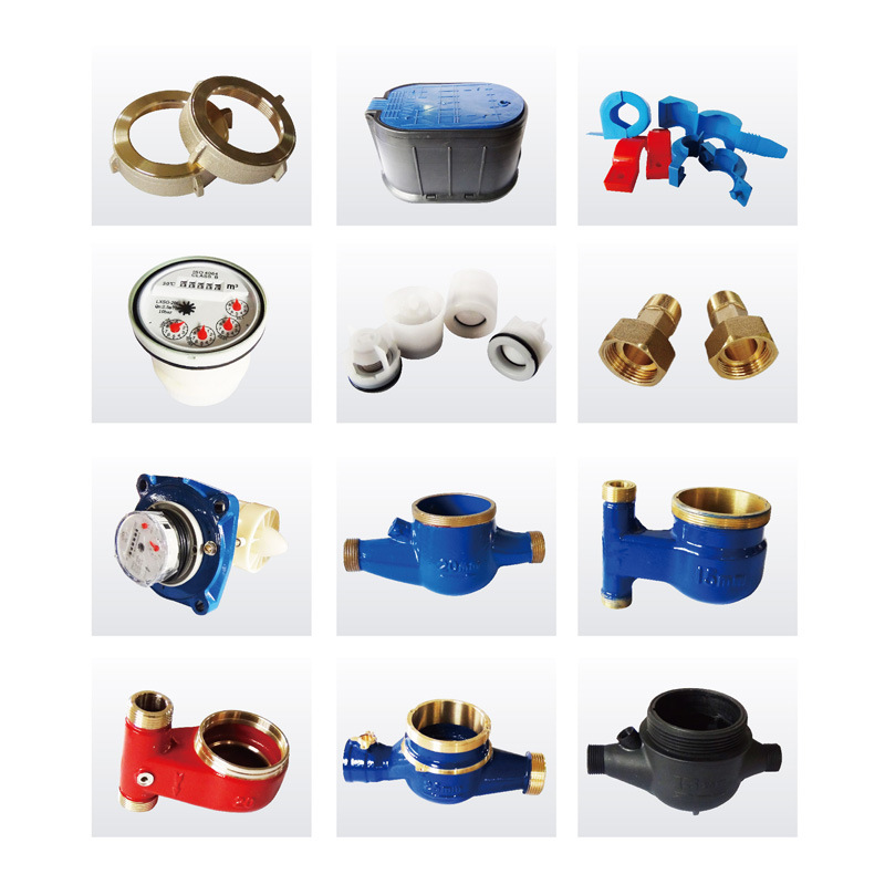 Dn15/20 Brass Connectors Water Acticity Meter Parts