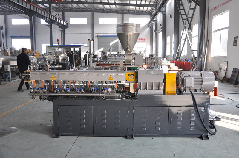 Capacity 10-30kg/H Tse-30 Lab Used Plastic Twin Screw PE Extruder