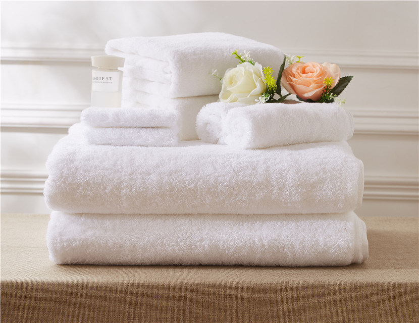 Customized Plain White 100 Cotton Towels Hand Towels Cheap