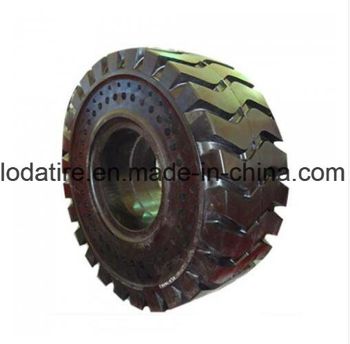 Loda High Rubber Content 17.5-25 18.00-25 26.5-25 Solid Tyre