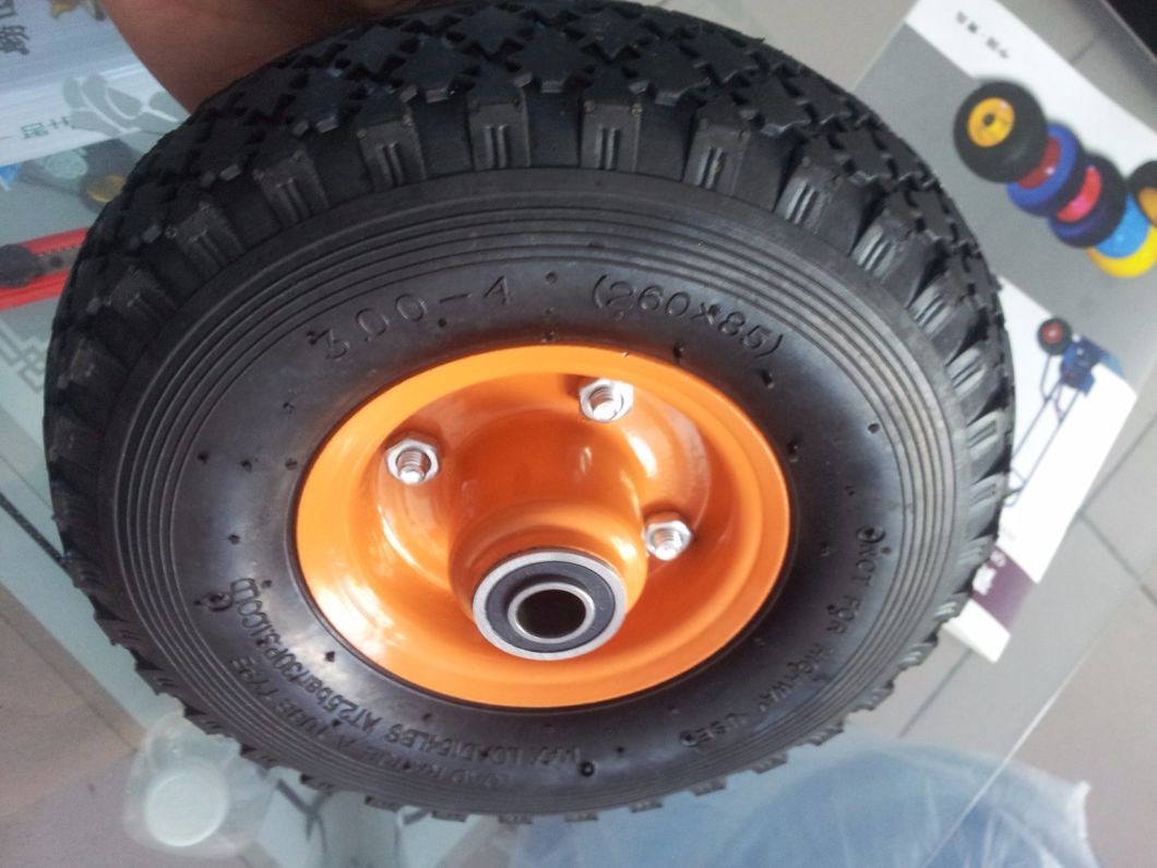 350/400-8plastic Rim Air Rubber Wheel