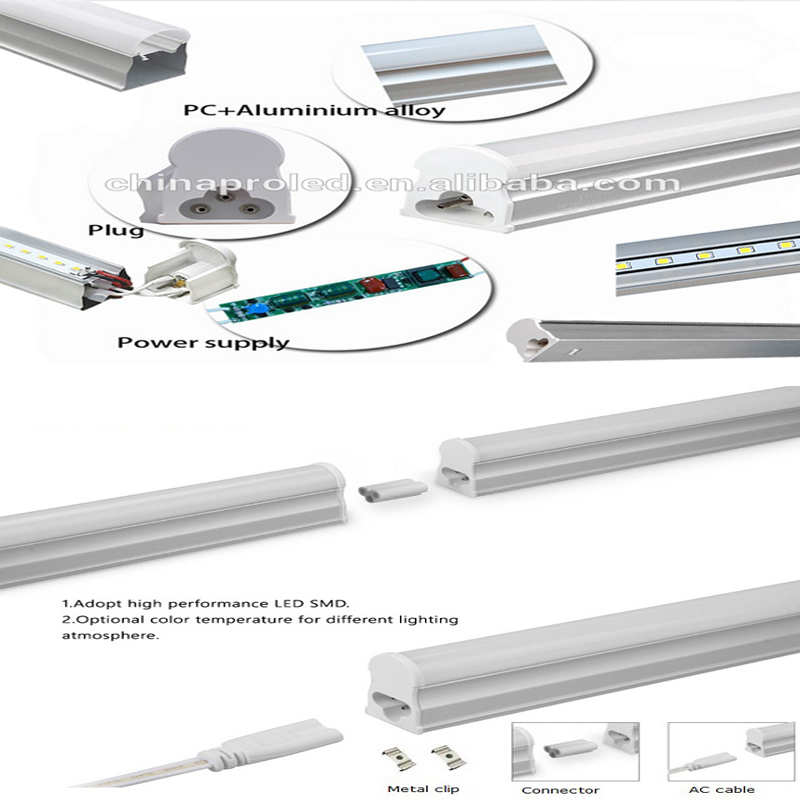 Energy Saving 900mm 13W T5 Integrated LED Tube Lamp