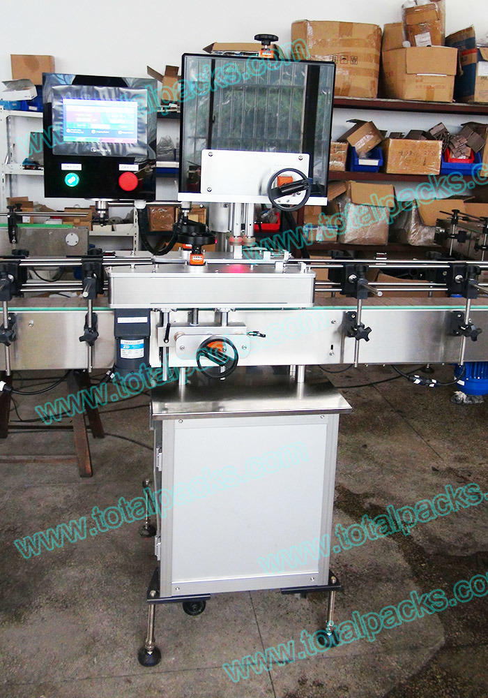 Linear Capping Machine for Bottles and Jars, Pots with Irregular Shape (CP-300A)