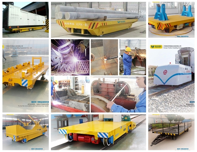Heavy Loads Cargo Rail Transfer Platform Trolley