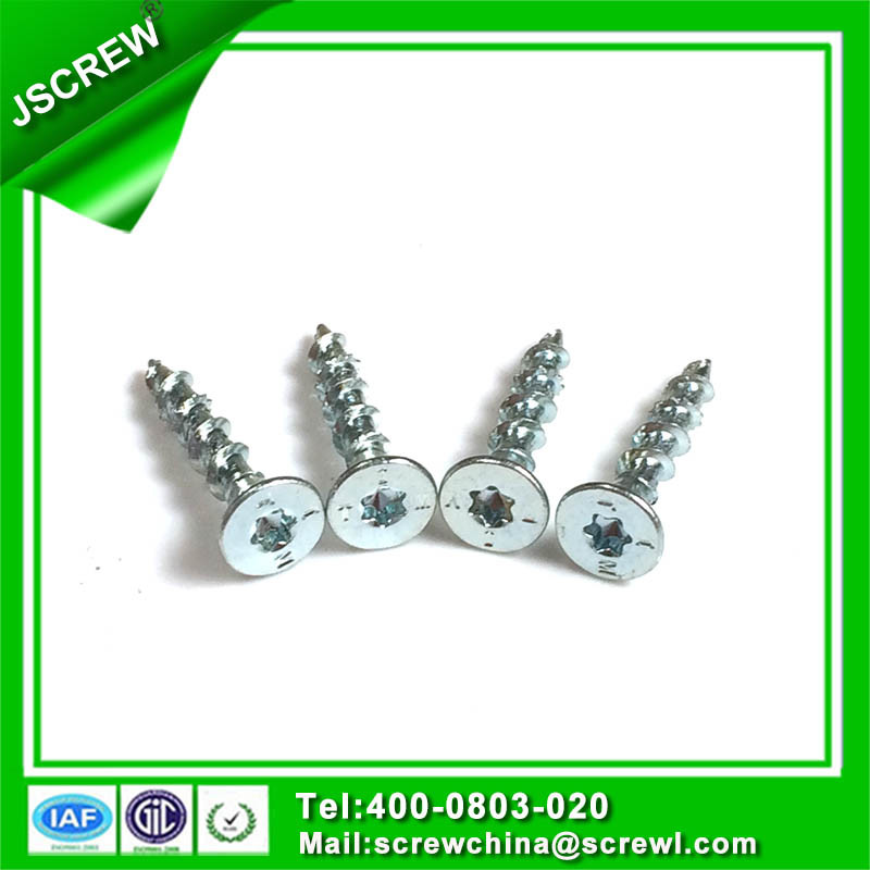 RoHS Blue Zinc Plated Self Tapping Screw for Wooden Toys