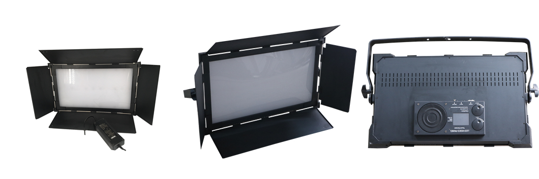 Bi-Color Dimmable 3000K-6000K Shooting Flat LED Panel Film Light