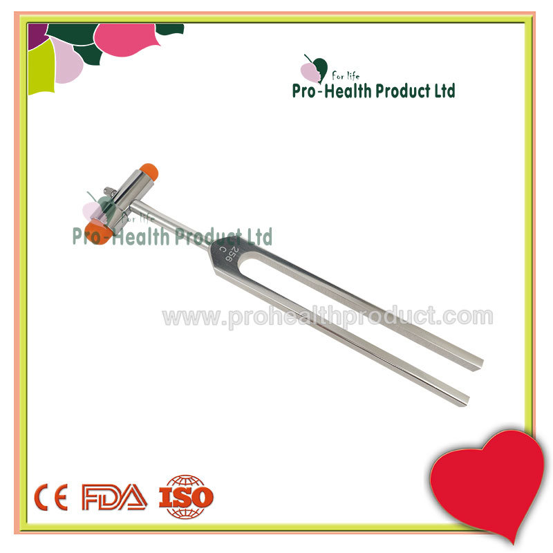 2 In 1 256Hz Tuning Fork Set With Reflex Hammer