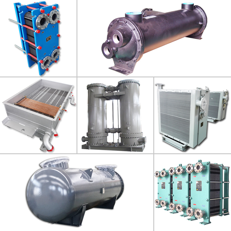 Cooling Table Copper Tube Aluminum Fin Air Air Heat Exchanger High Quality and Effectiiveness/ Tubular Fin Heat Exchanger/ Air Compressor