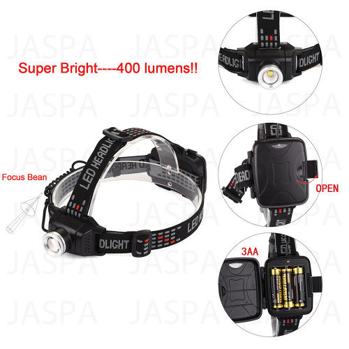 Super Bright 6W Zooming LED Headlamp (21-1S5004)