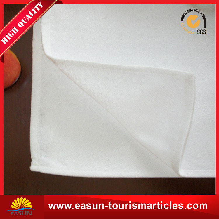 White Wedding Linen Printed Disposable Tablecloth for in-Flight