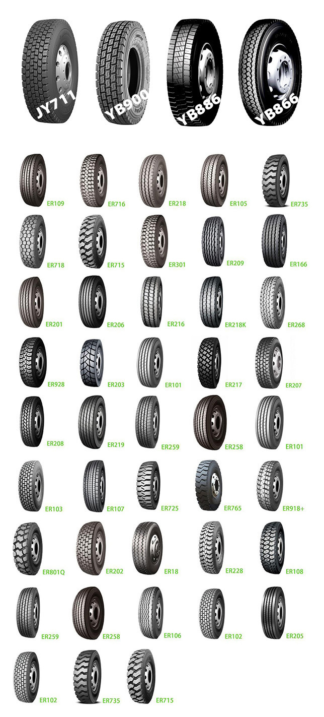 All Steel Radial Truck Tyres/TBR Tyres with DOT ECE GCC (11R22.5 315/80R22.5 385/65R22.5)