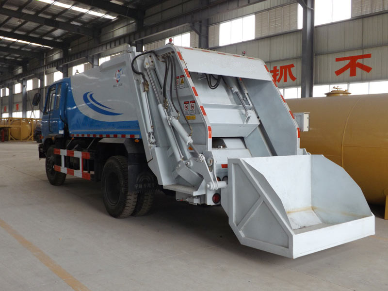 Hot Selling 10tons-12tons Capacity Refuse Collect Garbage Truck