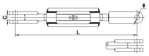 LH Type Turnbuckles