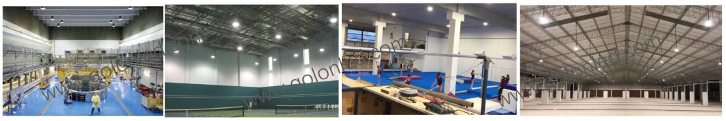 Warehouse Factory Stadium Gym Sport Tennis Court Showroom Exhibition Market 50W 80W 100W 150W 200W Industrial LED High Bay Light Fixture