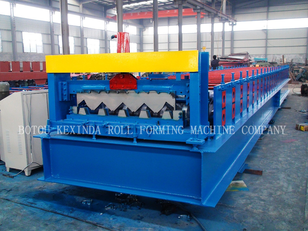 Cold Steel Floor Panel Roll Forming Machine