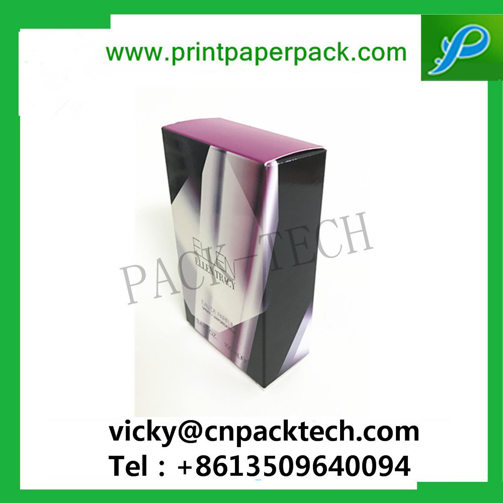 Custom Printed Folding Cosmetic Box Hairspray Boxes Rigid Cardboard Hair Packaging Lip Gloss Box Foundation Boxes