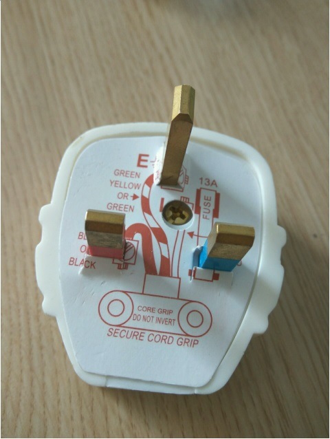 South Africa Plug Insert /India Insert Plugs, AC Power Three Pins Plug
