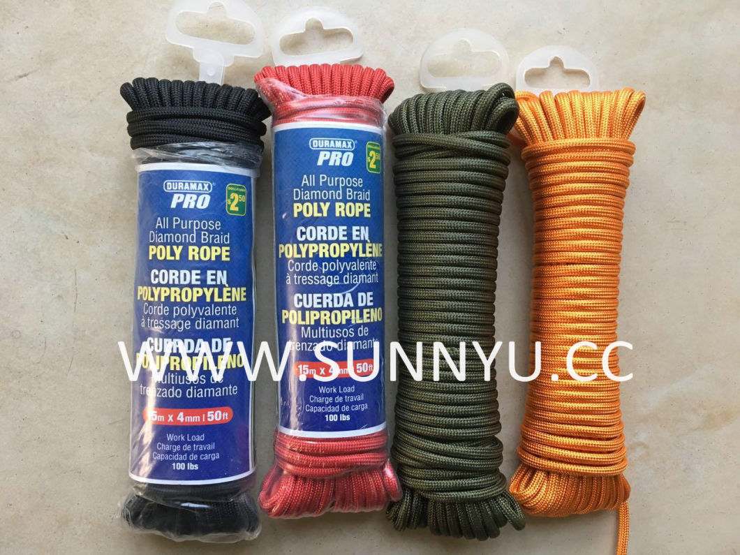 Polyester Spun Braided Starter Rope with Competitive Price