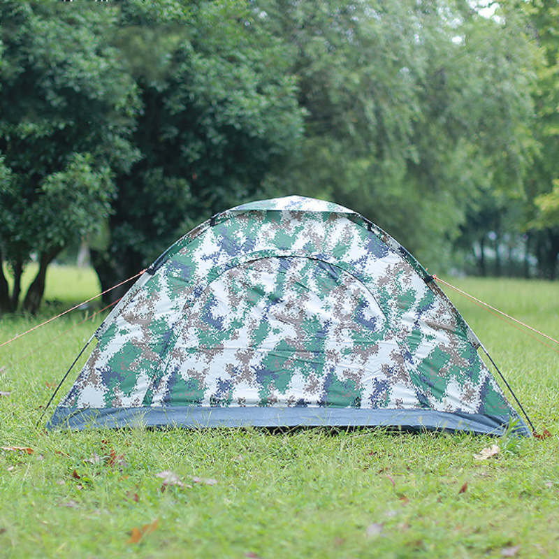 Camouflage Military 2 Person Tent 200*145*105cm Pop up Beach Camping Tents